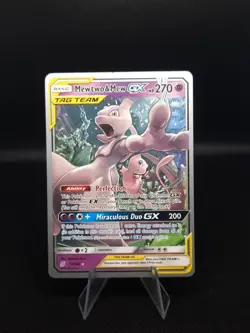 Mewtwo & Mew GX 71/236 Tag Team Pokemon 2019 World Championships - Image 1