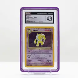 Pokemon Hypno Holo #8 Fossil Unlimited 1999 - CGC 4.5 - Image 1