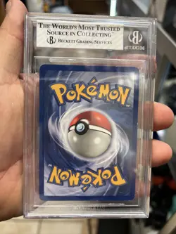 1999 POKEMON HOLO Rare MAGNETON FOSSIL BGS 4.5 Vintage - Image 2