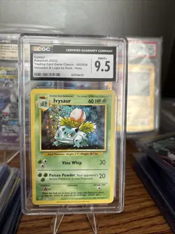 Ivysaur CLV 002/034 Pokemon Card - CGC 9.5 GRADED MINT - TCG Classic - Image 1