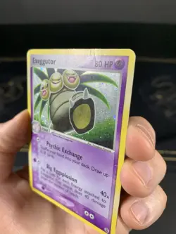 Pokemon Card Ex FireRed LeafGreen Exeggutor 5/112 2004 Non Reverse Holo DMG - Image 3