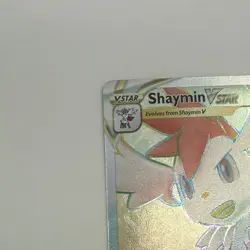 Pokemon TCG Shaymin VSTAR 173/172 NM Rainbow Secret Rare Brilliant Stars 2022 - Image 2