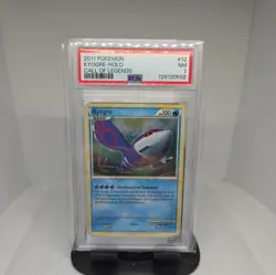 2011 Pokemon Call of Legends Kyogre Holo #12/95 PSA 7 - Image 1