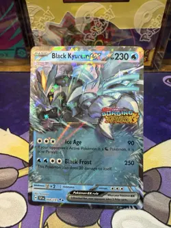 Black Kyurem ex 048/191 Surging Sparks Stamp Promo Double Rare Pokemon TCG NM - Image 1