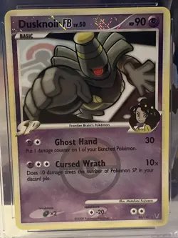 2009 Supreme Victors Dusknoir FB Crosshatch Holo #26 CGC 10/PSA 10 Pokemon - Image 2