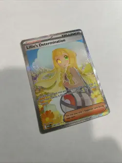 Lillie's Determination 184/132 Me01: Mega Evolution Holo 2025 Pokemon SP - Image 2