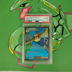 PSA 10 Pidgeot ex 225 225/197 SV03: Obsidian Flames Holo Graded Pokemon - Image 1