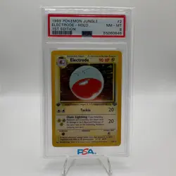 1999 Pokemon Jungle #2 - Electrode - Holo 1st Edition - PSA 8 (NM-MT) - Image 1