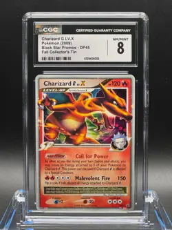CGC 8 NM/MINT ✨ - Charizard G LV.X DP45 Diamond and Pearl Holo - 2009 Pokemon - Image 1