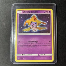 Pokemon TCG Shining Jirachi 42/73 Shiny Holo Rare, Near Mint Condition - Image 1