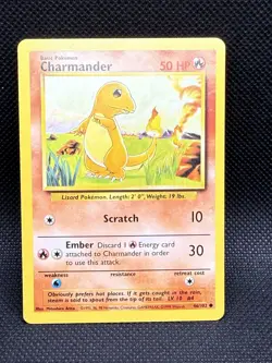 Pokemon TCG Charmander 46/102 Base Set M/NM - Image 1