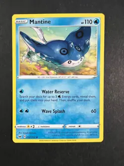Mantine - 052/202 - Sword & Shield - Pokemon TCG - Uncommon - Regular - Image 1