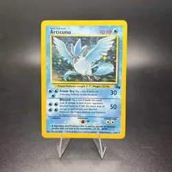 1999 Vintage Pokemon Fossil Articuno 2/62 Holo Unlimited LP WOTC -g - Image 1