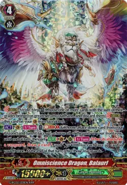 Yugioh 1x G-RC02/031EN - RRR - Omniscience Dragon, Balaurl - Image 1