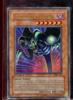 Toon Summoned Skull 1st Edition MRL-073 HP/DMG Ultra Magic Spell Ruler Yugioh - Image 1