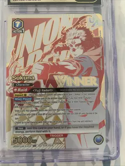 Union Arena Jujutsu Kaisen Rare Battle Sukuna WINNER UAPR/JJK-3-015 EnglishPromo - Image 3