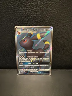 Umbreon GX 142/149 Sun & Moon 2017 Full Art Rare Pokemon Card TCG - Image 3