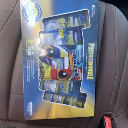 Sealed Box TCG Pokemon Mystery PresstiBundle 50+ Cards w/ Booster Bag & 4 Packs - Image 1