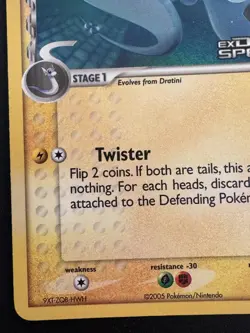 Dragonair 42/113 EX Delta Species Pokemon Card Reverse Holo Foil Rare Near Mint - Image 5