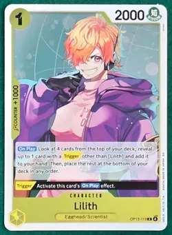 Lilith - Carrying On His Will OP13-113 - One Piece CCG Card - Image 1