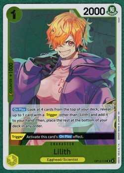 Lilith - Carrying On His Will OP13-113 - One Piece CCG Card - Image 2