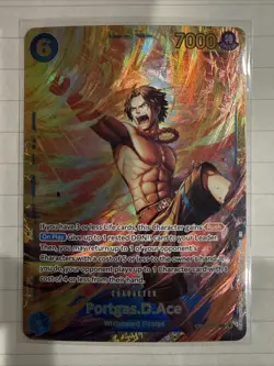 Portgas D. Ace OP13-119 Carrying On His Will One Piece Card Game - Image 1