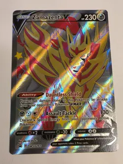 Zamazenta V (Shiny) SWSH293 SWSH: Sword & Shield Promo Cards Holo - Image 1