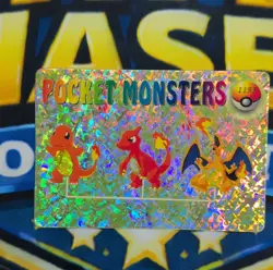 Pokemon Card - Charmander, Charmeleon & Charizard #1193 - Vending Machine - Holo - Image 1