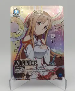 Asuna Winner SAO-1-036 UEPR Union Arena Promotional Cards English - Image 1
