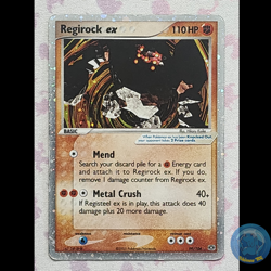 Regirock ex 99/106 | Emerald Holo Rare EX Pokemon Card - MPHP English - Image 1