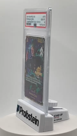 2025 One Piece OP09-076 Roronoa Zoro Top 16 Regional Championship Card PSA 10 - Image 2
