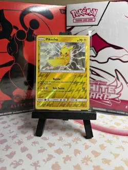 Pikachu REVERSE HOLO card 66/236 Sun & Moon Cosmic Eclipse 2019 Pokemon TCG - Image 1