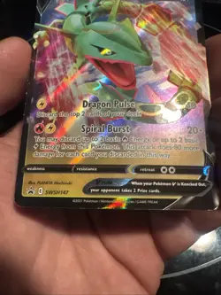 Rayquaza V SWSH147 SWSH: Sword & Shield Promo Cards Holo - Image 3