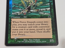 MTG Magic the Gathering FIERCE EMPATH #119/143 Scourge Green Foil Common 2003 NM - Image 3