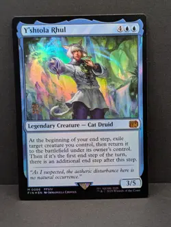 Y'shtola Rhul PreRelease FOIL FFXIV Final Fantasy 14 MTG Magic NM - Image 1