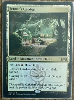 Jetmir's Garden Streets of New Capenna Foil - Image 1