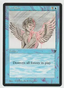 MAGIC THE GATHERING ACID RAIN LEGENDS EDITION MINT/NEAR MINT - Image 1