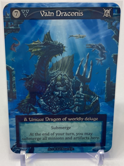 Vatn Draconis Sorcery Contested Realm Dragonlord Unique non-Foil - Image 1