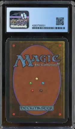1994 Magic The Gathering MTG Legends Moat Rare CGC 6.5 EX-NM+ - Image 3