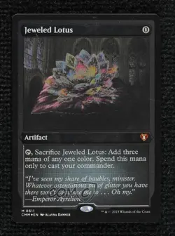 Etched Foil - Jeweled Lotus Foil Magic: Commander Masters CMM #0611 - Image 1