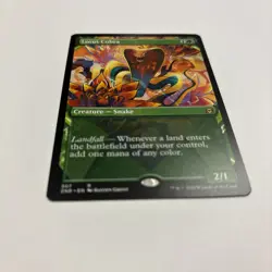 Lotus Cobra LP 307 / 493 Zendikar Rising MTG English Showcase Landfall Mana! - Image 2