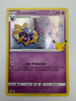 #014/025 Cosmoem Holo Rare - Pokemon TCG Celebrations 25th Anniversary 2021 - NM - Image 1