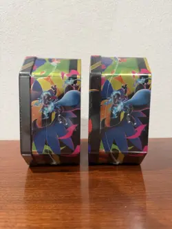 Pokemon TCG Mega Charizard X ex & Mega Charizard Y ex Tins Lot of 2 Sealed - Image 2