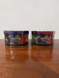 Pokemon TCG Mega Charizard X ex & Mega Charizard Y ex Tins Lot of 2 Sealed - Image 5