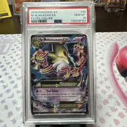 Pokemon TCG: XY Fates Collide - M Alakazam EX 26/124 PSA 10 GEM - Image 1