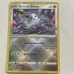 Radiant Eevee SWSH: Sword & Shield Promo Cards SWSH230 Promo Pokemon Card - Image 1
