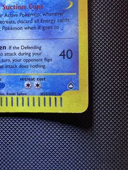 Pokemon TCG Octillery Aquapolis H20/32 Holo Rare MP/LP - Image 5