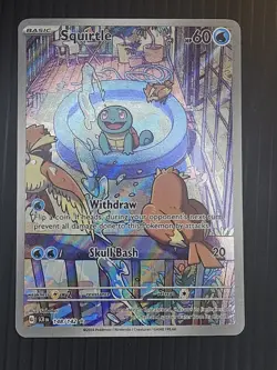 Pokemon Stellar Crown Squirtle IR 148/142 English - Image 1
