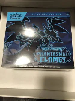 Pokemon Phantasmal Flames TCG Elite Trainer Box ETB Sealed - Image 1