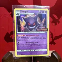 Pokemon Gengar SWSH241 Lost Origin Promo Prerelease Holo 120 HP Card - Image 1